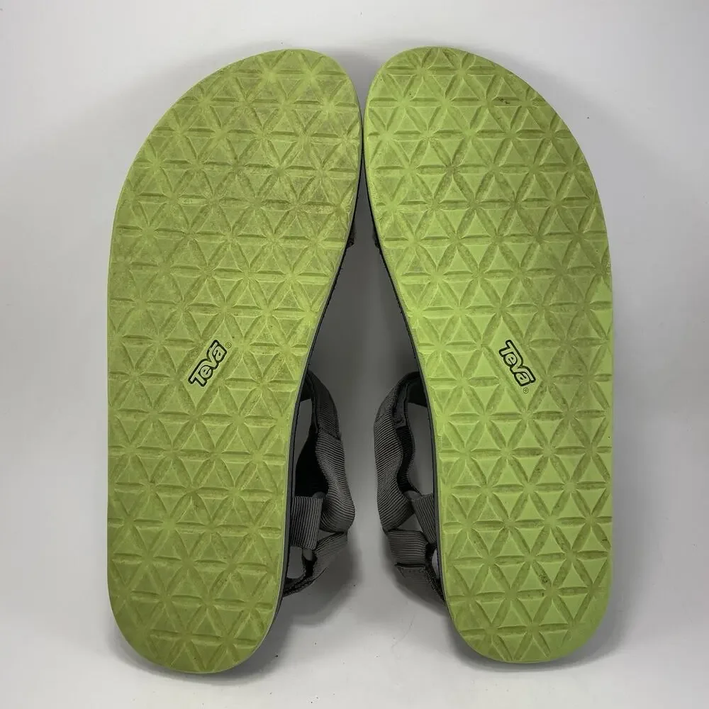 Teva Original Universal Active Sandals Mens Size 14 Gray Strappy Athletic